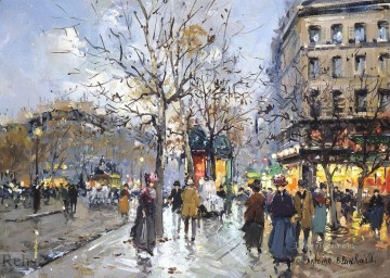 街並み Painting - AB ブールバード オスマン 1 パリ